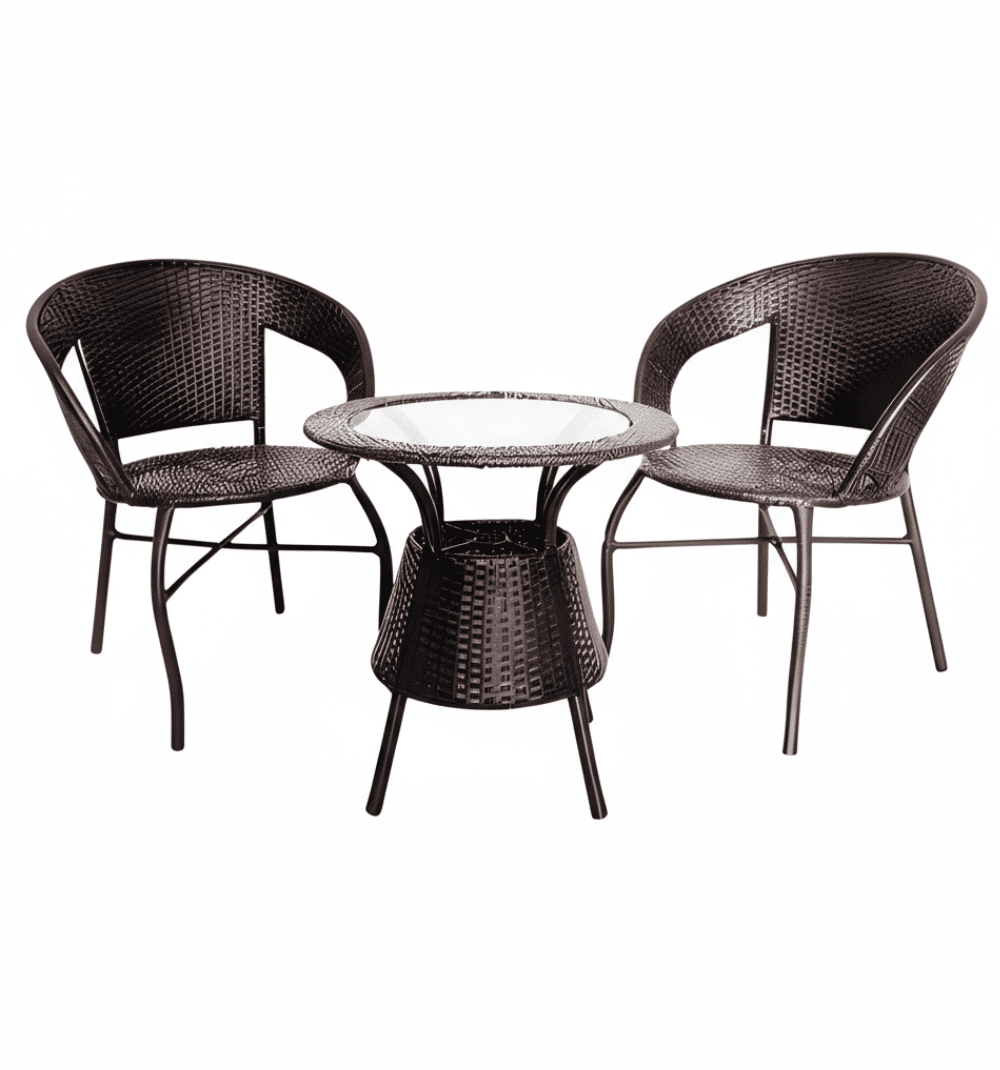 Glinty Black Coffee Table Set