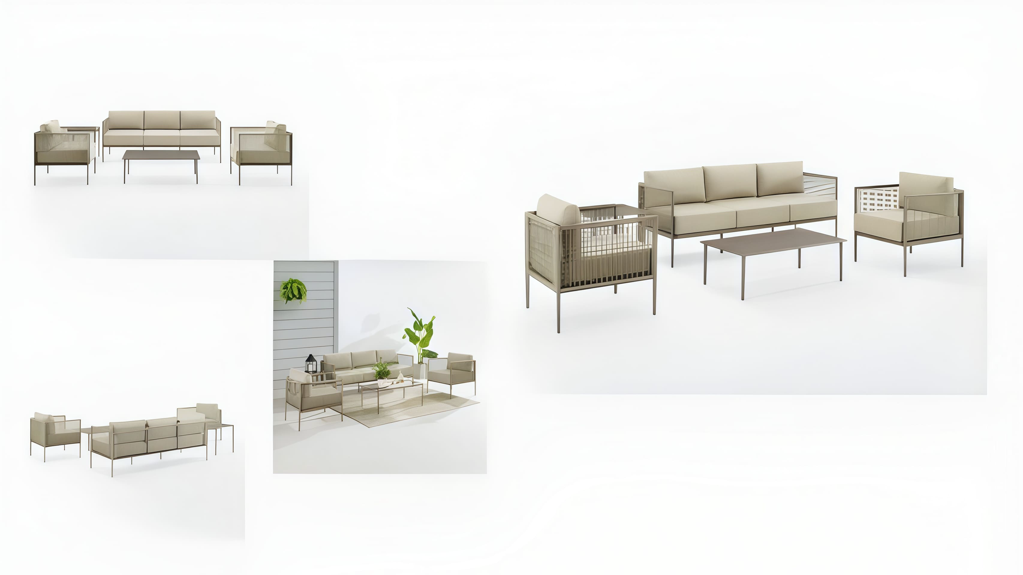 Navi Outdoor Sofa Set