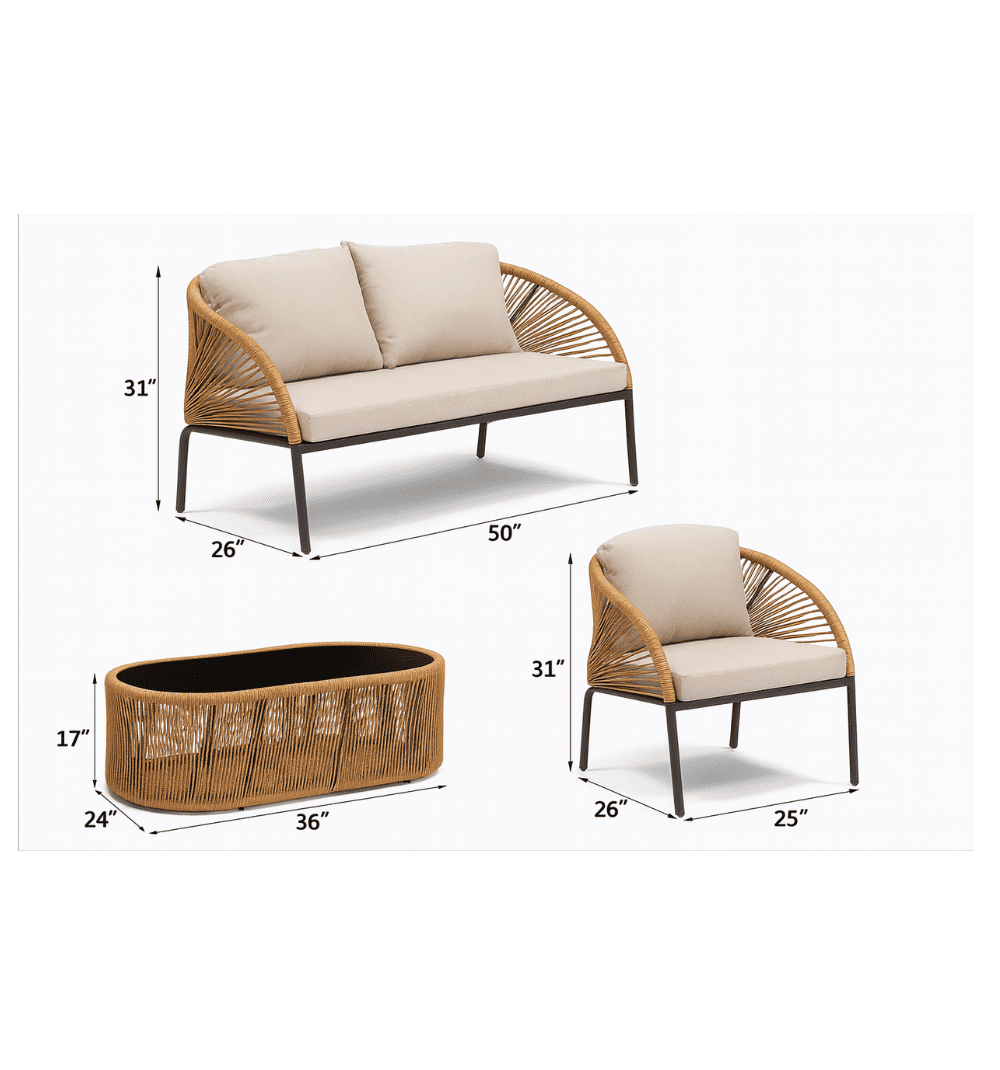 ORPS-102 Sofa Set 2+1+1 seater