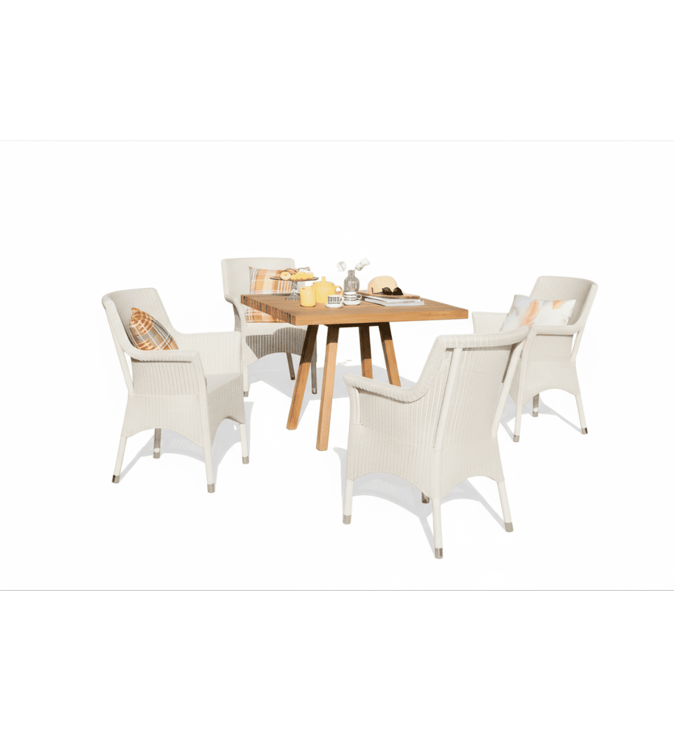 Orbita Wicker Coffee Chair Set