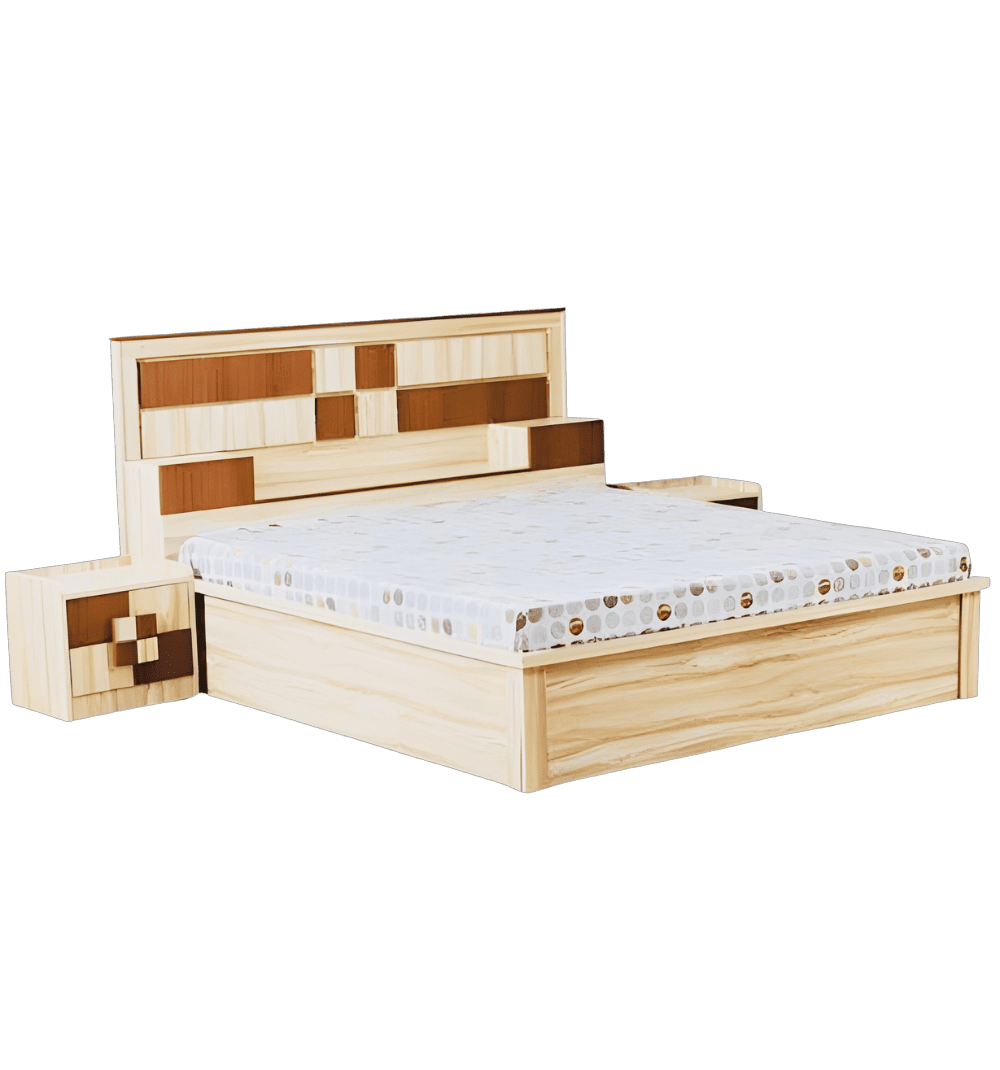 Astha Bed Full Hydraulic King Bed 