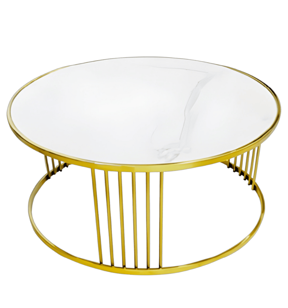 CT Round Amber Big (67507-GD)