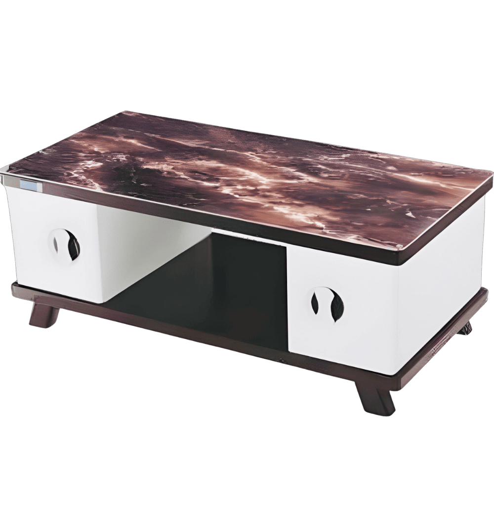 Manas Center Table Digital Glass