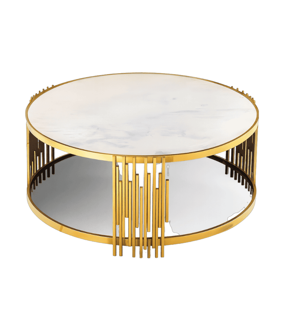 Yojana Center Table natural Marble