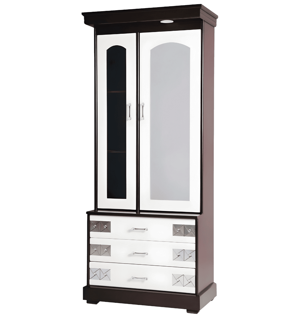 Ignoo Dresser, MDF Polish (White)