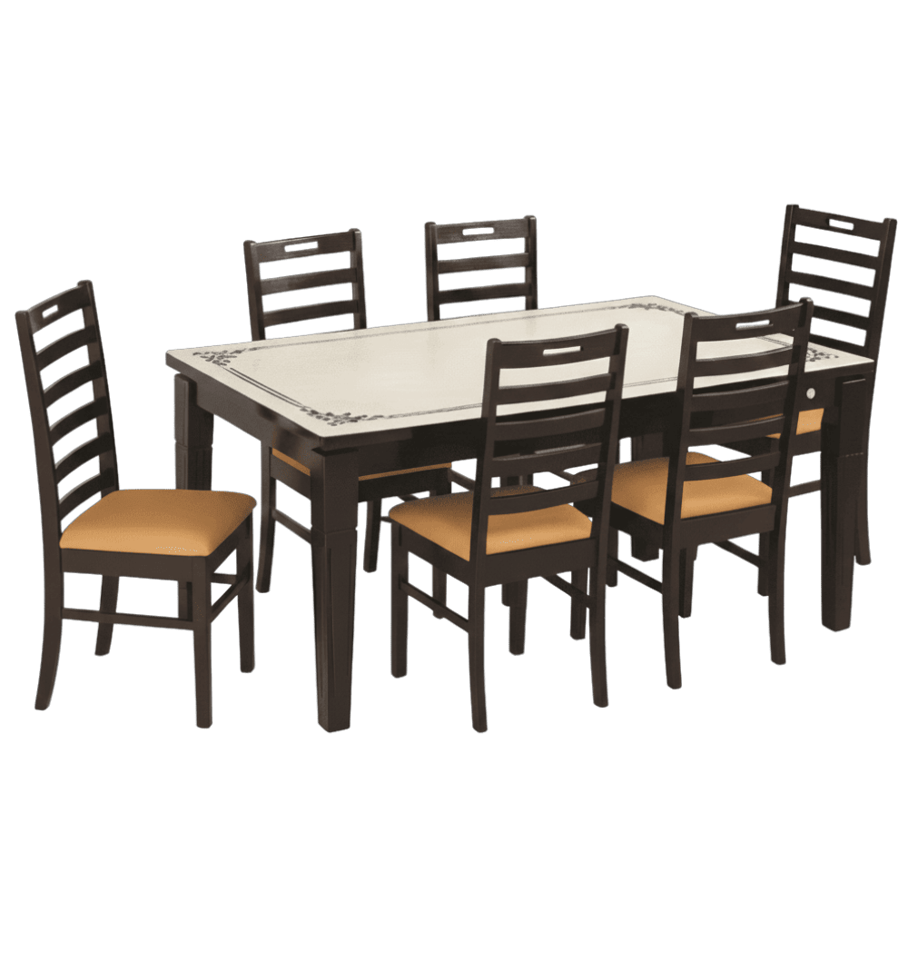 Chatura Dining Set Composite marble