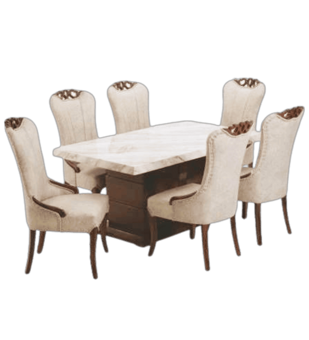 Prakriti Dining Set Imported Marble