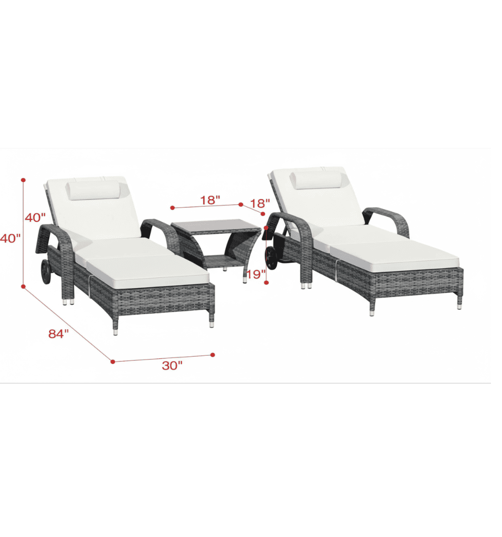 ODL-60 Lounger 2+1