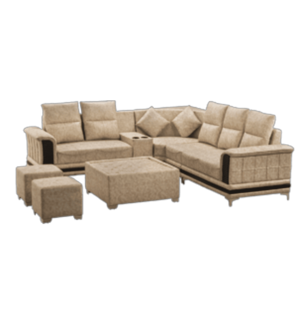 Mahal L shape   sofa set
