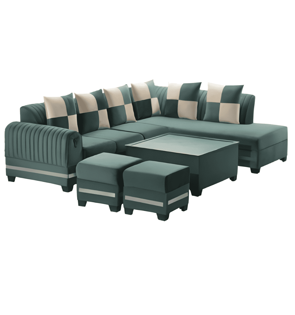 Picaso L Shape Sofa Set