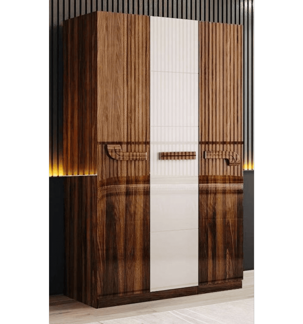 Bucket 3 Door Wardrobe