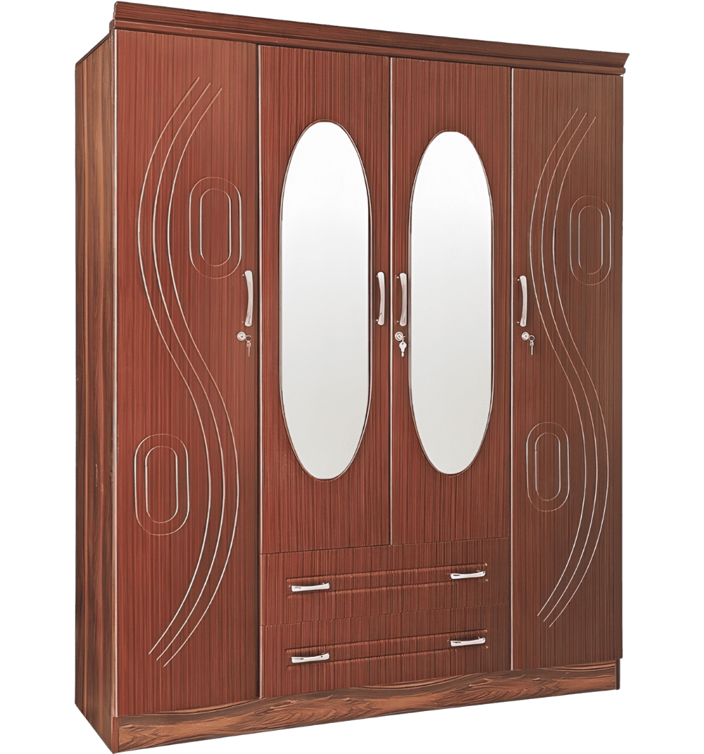 Vrinda 4 Door Wardrobe