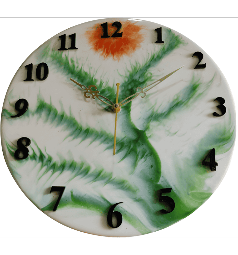 Epoxy Wall Clock 2