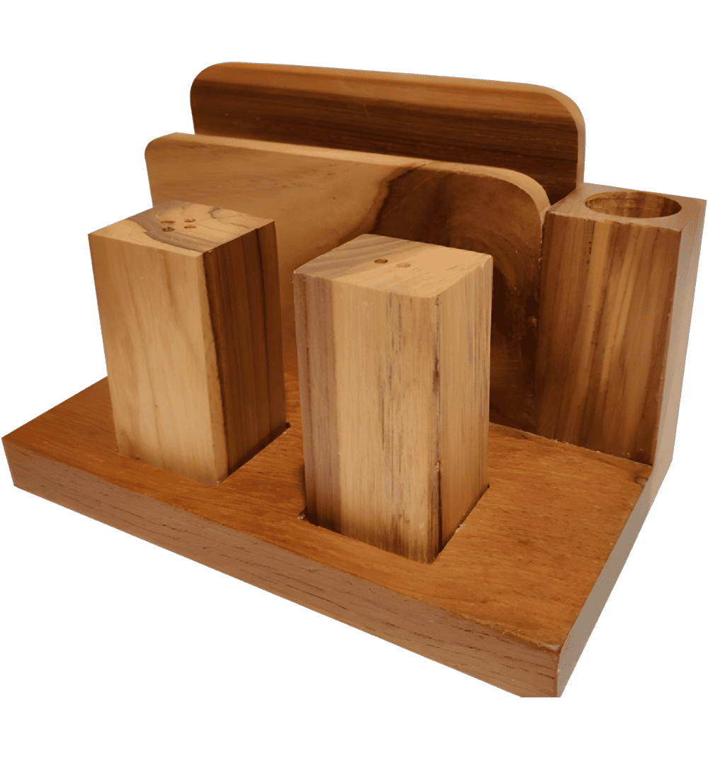 Salt & Pepper & Tooth Pick & Tissue Holder