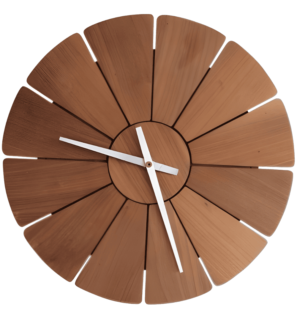 Wall Clock (Flower)